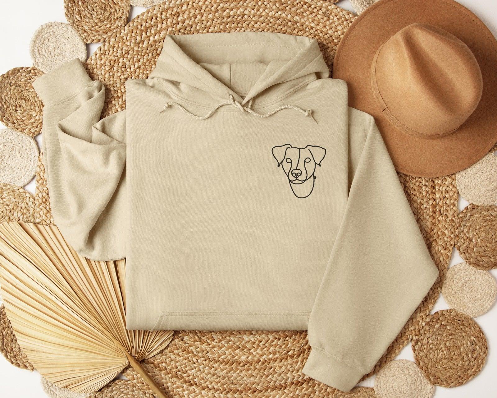 Personalizowana Bluza z Twoim psem w stylu outline - Mejkmi - Personalizowane Prezenty Dla Twoich Bliskich!