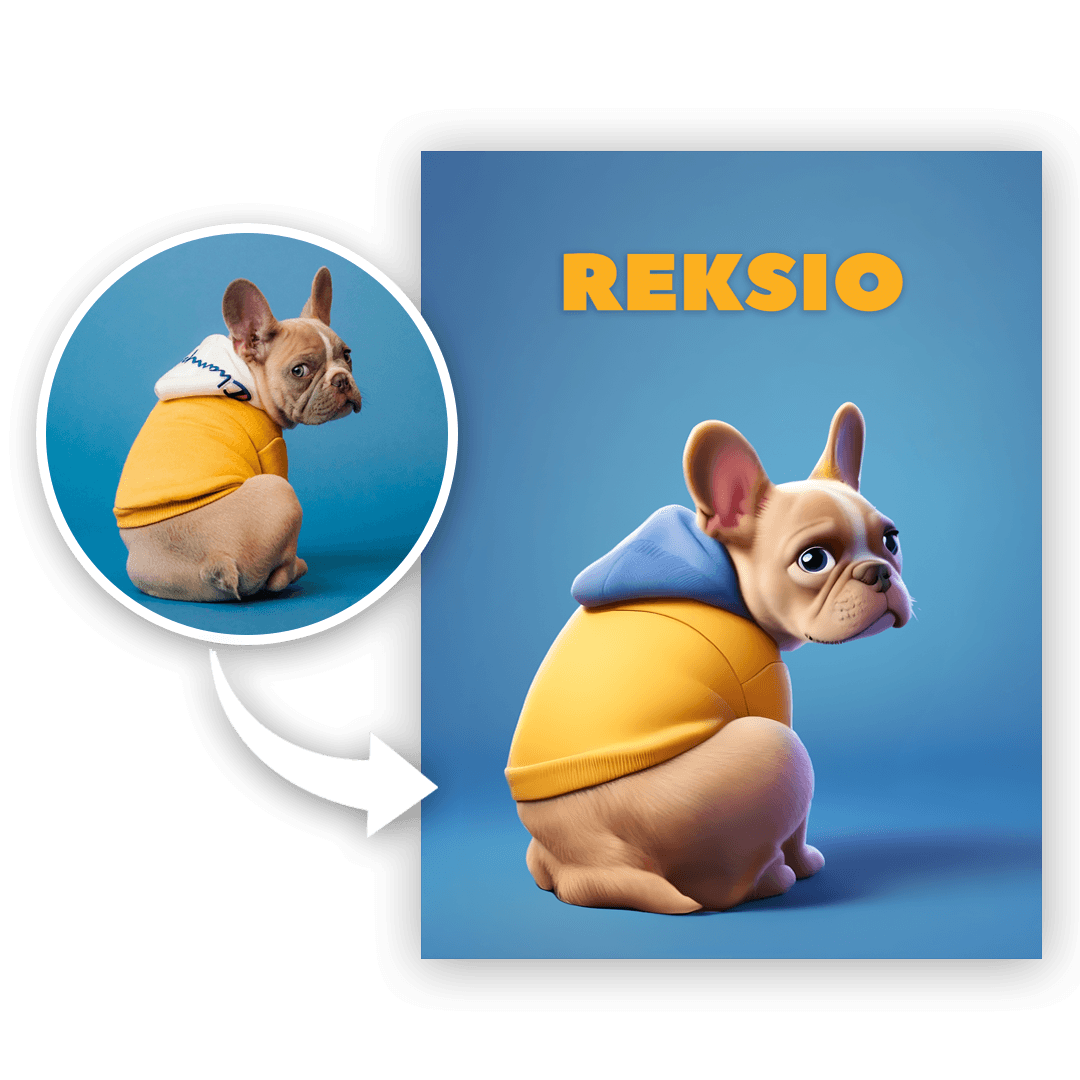 Personalizowany Obraz na płótnie Disney dla twojego zwierzaka - Mejkmi - Personalizowane Prezenty Dla Twoich Bliskich!