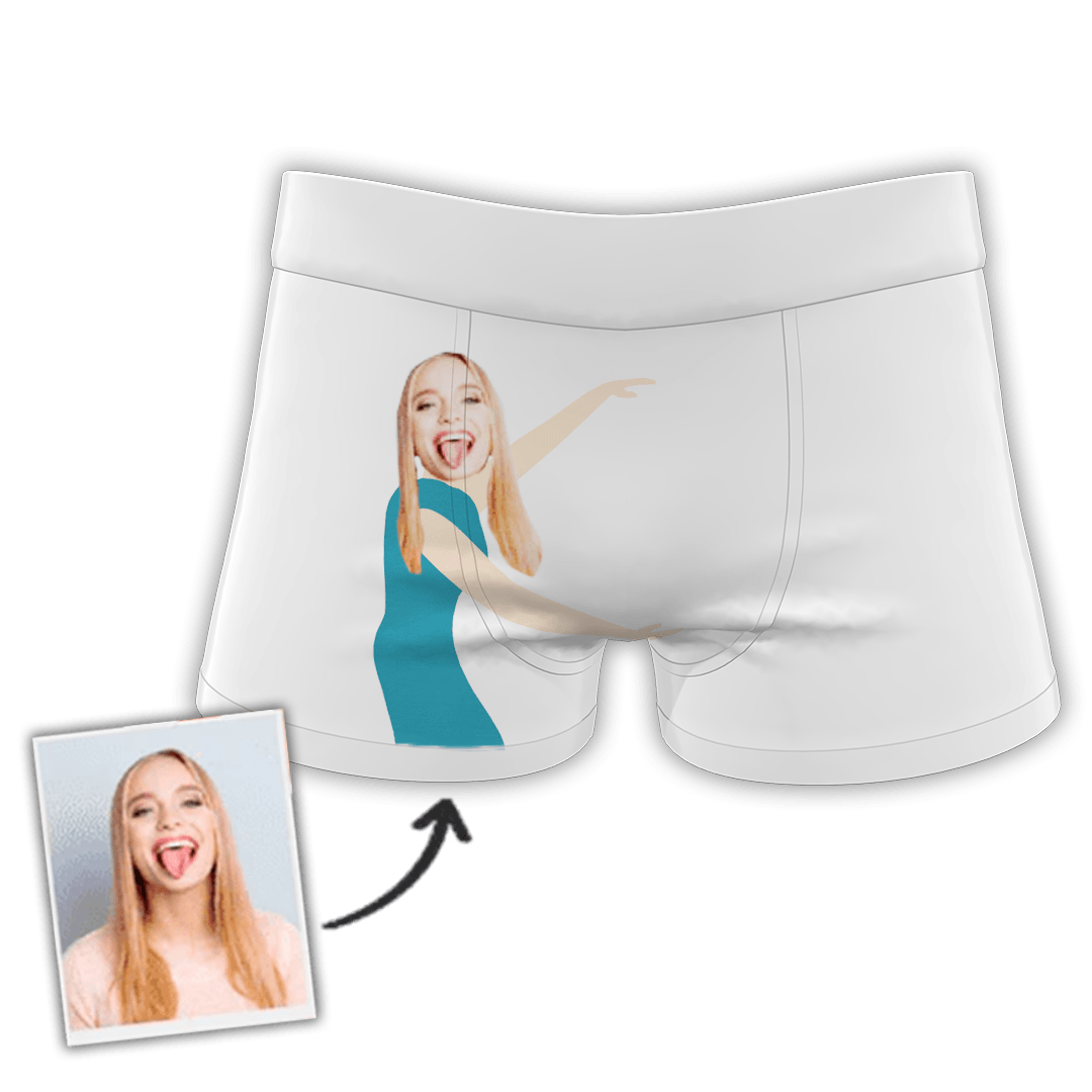 Śmieszne personalizowane bokserki z własnym nadrukiem/zdjęciem twarzy na prezent 6 - Mejkmi - Personalizowane Prezenty Dla Twoich Bliskich!