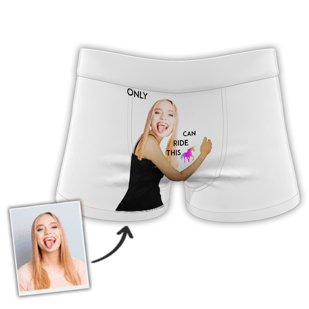 Śmieszne personalizowane bokserki z własnym nadrukiem/zdjęciem twarzy na prezent 11 - Mejkmi - Personalizowane Prezenty Dla Twoich Bliskich!