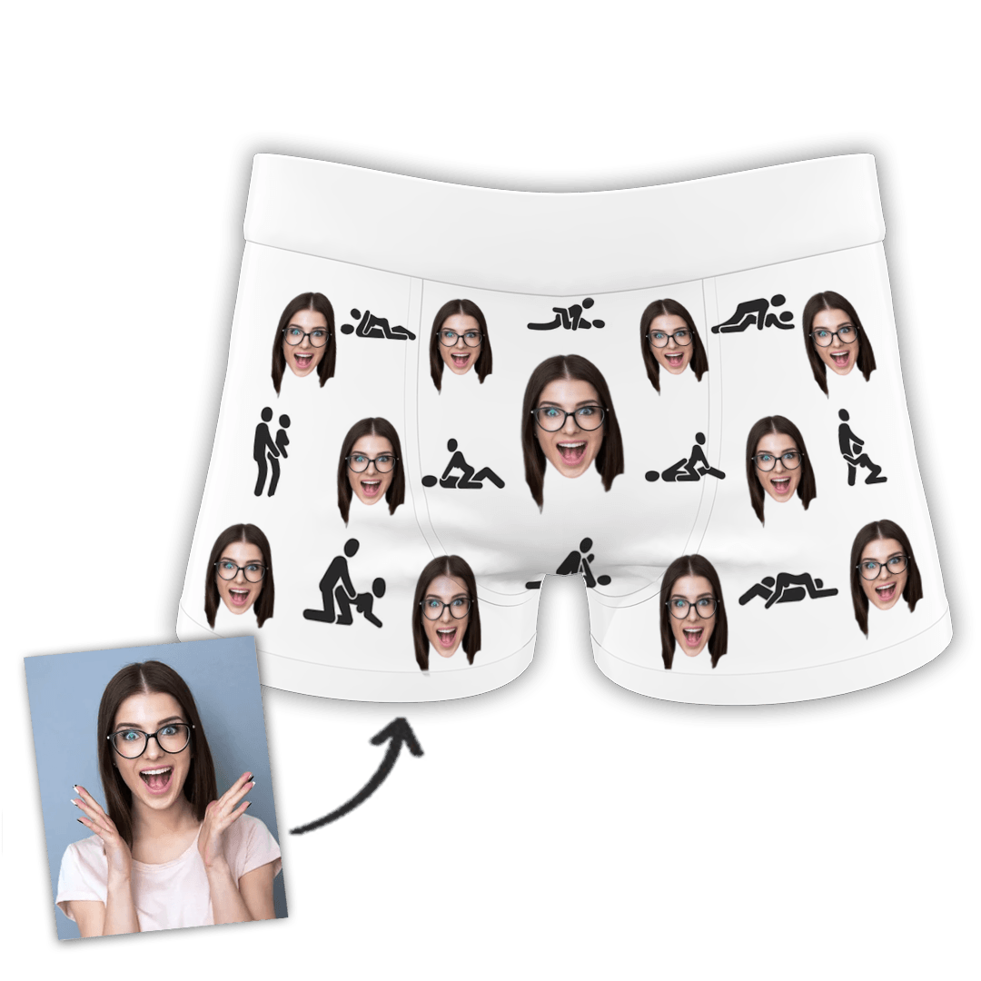 Śmieszne personalizowane bokserki z własnym nadrukiem/zdjęciem twarzy na prezent 21 - Mejkmi - Personalizowane Prezenty Dla Twoich Bliskich!