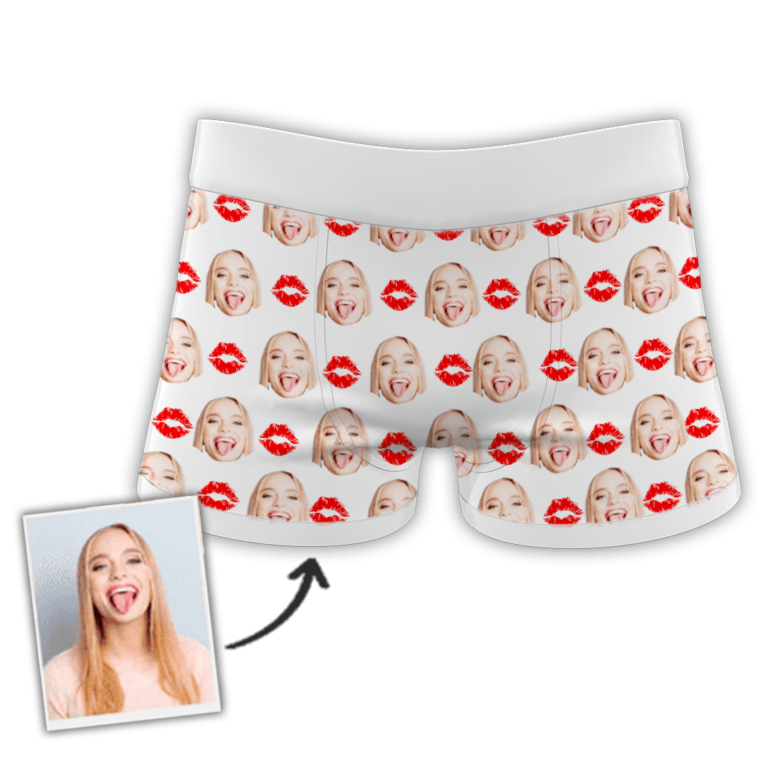 Śmieszne personalizowane bokserki z własnym nadrukiem/zdjęciem twarzy na prezent 7 - Mejkmi - Personalizowane Prezenty Dla Twoich Bliskich!