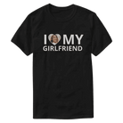 Personalizowana Koszulka I Love My Girlfriend z Twoim zdjęciem na prezent - Mejkmi - Personalizowane Prezenty Dla Twoich Bliskich!