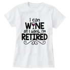 Koszulka dla Babci z napisem "I Can Wine All I Want" na Prezent - Mejkmi - Personalizowane Prezenty Dla Twoich Bliskich!