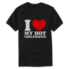 Personalizowana Koszulka I Love My Hot Girlfriend z Twoim zdjęciem na prezent - Mejkmi - Personalizowane Prezenty Dla Twoich Bliskich!